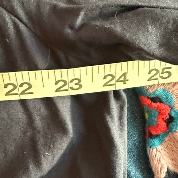 🌼 Boden Embroidered Floral Navy Maxi Belted Dress w/ pockets - Picture 15 of 15